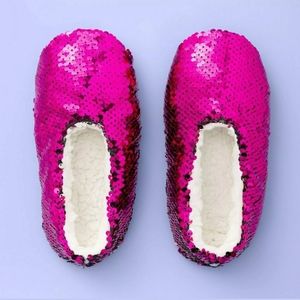 Girls Flipo Sequin Slipper Socks More Than Magic